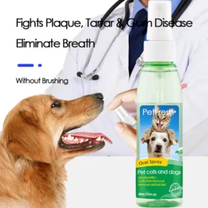 PetFresh® Teeth Cleaning Spray for Dogs & Cats