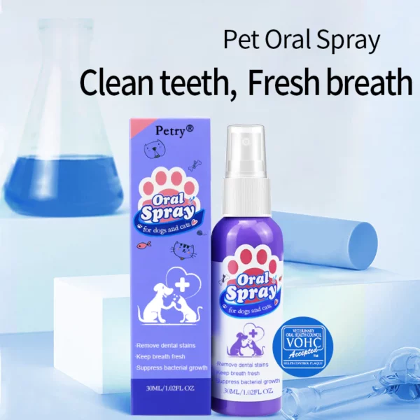 Petry® Teeth Cleaning Spray for Dogs & Cats