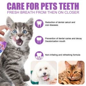 Petry® Teeth Cleaning Spray for Dogs & Cats