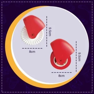 Pie Crust Wheel Cutter & Decorator Set