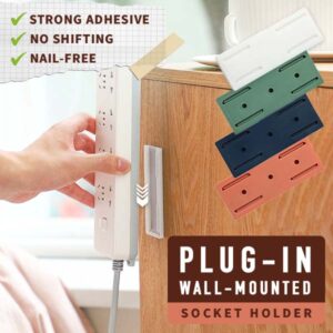 Plug-in Wall-Mounted Socket Holder