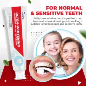 ProbiSmile Ultra-Whitening Probiotics Polish Toothpaste