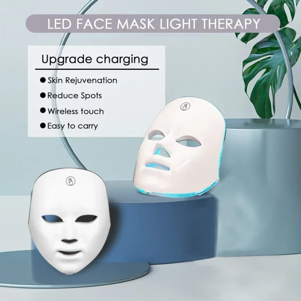 SHINYME™ Lightweight Wireless 7 Colors LED Therapy Mask