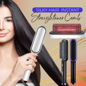 Silky Hair Instant Straightener Comb