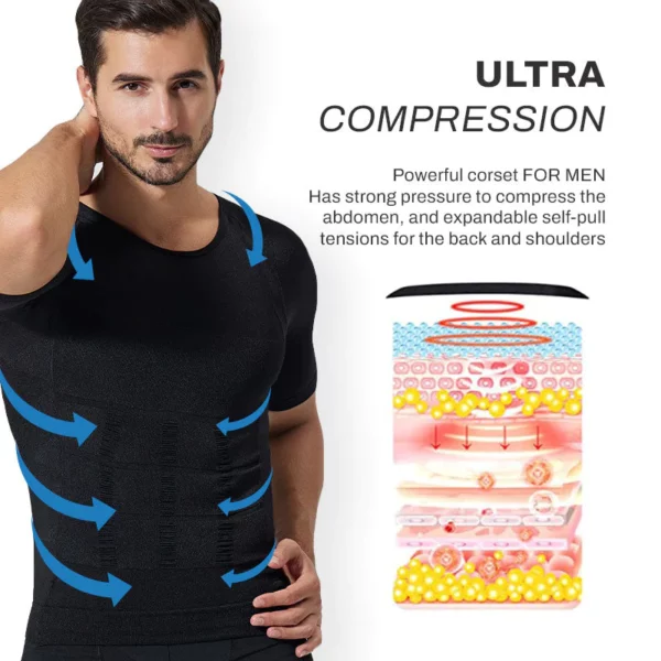 SlimBody Gynecomastia Compression Top