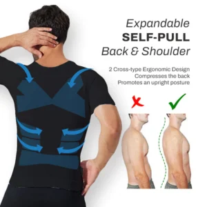 SlimBody Gynecomastia Compression Top