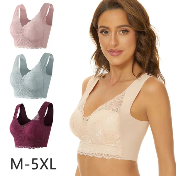 Slimming Breast Enlargement Underwear Lymphatic Detoxification Shaping & Strong Lifting Gathering Bra