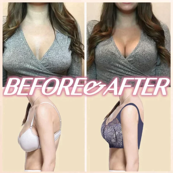 Slimming Breast Enlargement Underwear Lymphatic Detoxification Shaping & Strong Lifting Gathering Bra