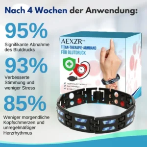 AEXZR™ Titan-Therapie-Armband - für Blutdruck