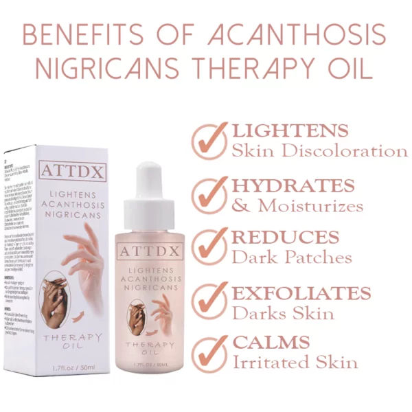 ATTDX Lightens AcanthosisNigricans TherapyOil