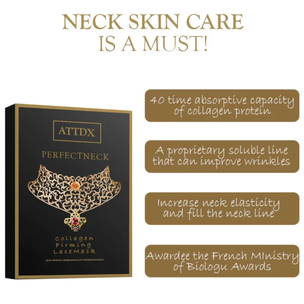 ATTDX PerfectNeck CollagenFirming LaceMask