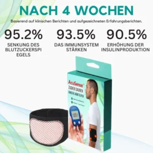 AcuSense™ Zucker Daunen Ionische Armstulpen