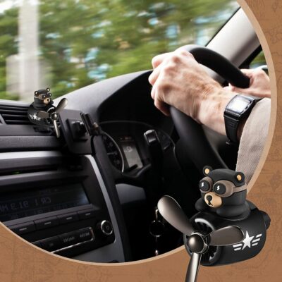 Bear Pilot Car Air Freshener