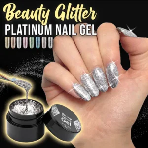 Beauty Glitter Platinum Nail Gel