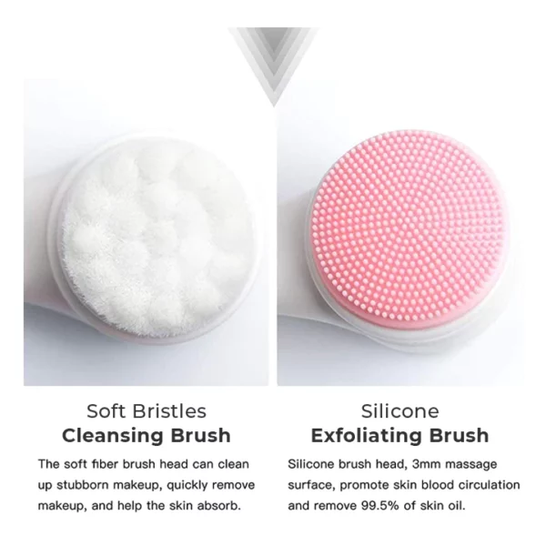 BeautyMAX™ 2-in-1 Exfoliator Cleansing Brush