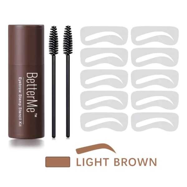 BetterMe™ Eyebrow Stamp Stencil Kit - Image 9