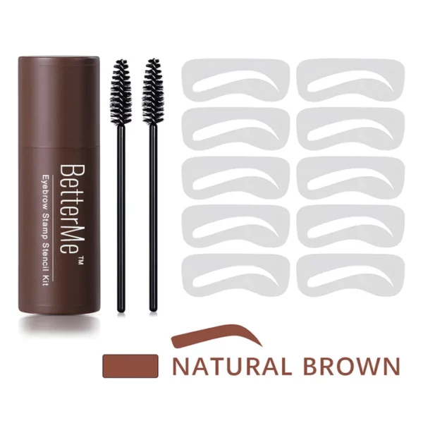 BetterMe™ Eyebrow Stamp Stencil Kit