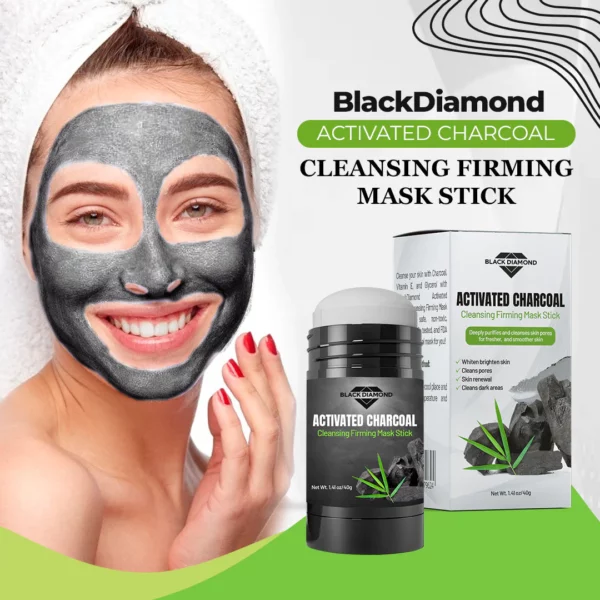 BlackDiamond Activated Charcoal Cleansing Firming Mask Stick - Image 2