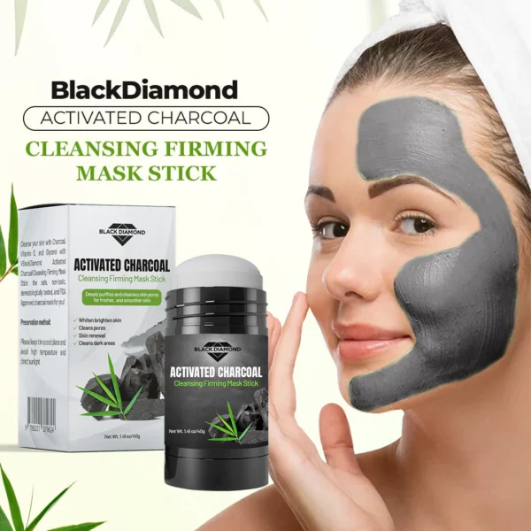 BlackDiamond Activated Charcoal Cleansing Firming Mask Stick - Image 3