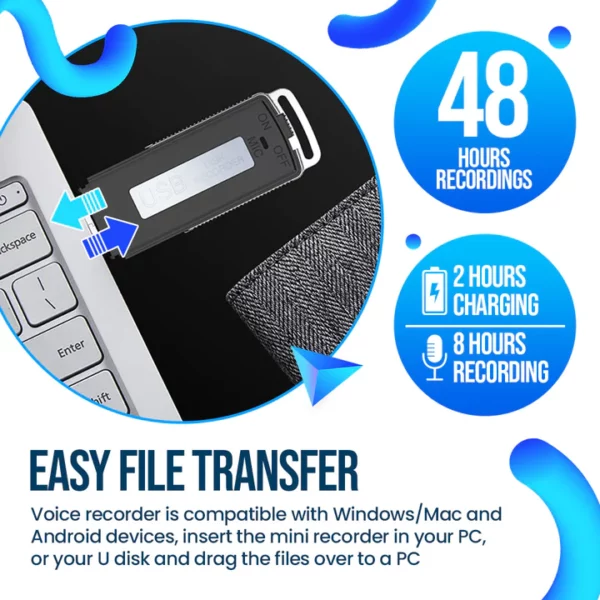 BullySpy™ USB Disguised Voice Recorder - Image 7