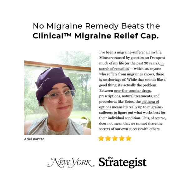 Clinical™ Migraine Relief Cap