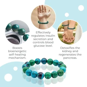 Diabetes Relief Chrysocolla Bracelets