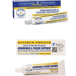 Doctor Butler's Hemorrhoids and Cracks Ointment