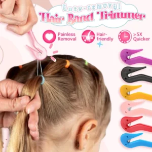 Easy-Removal Elastic Hair Band Trimmer