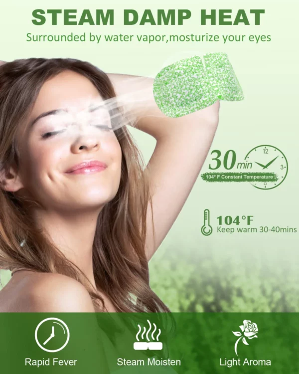 EyeEase™ Natural Herbal steam eye mask