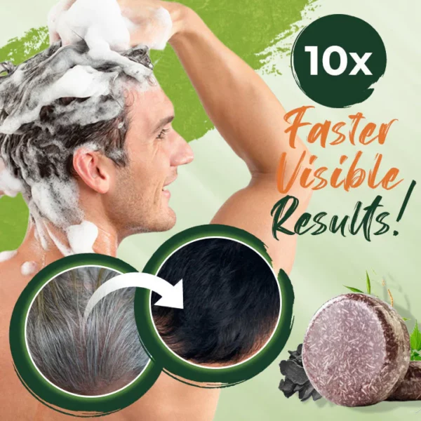 HairProf™ Hair Darkening Shampoo Bar