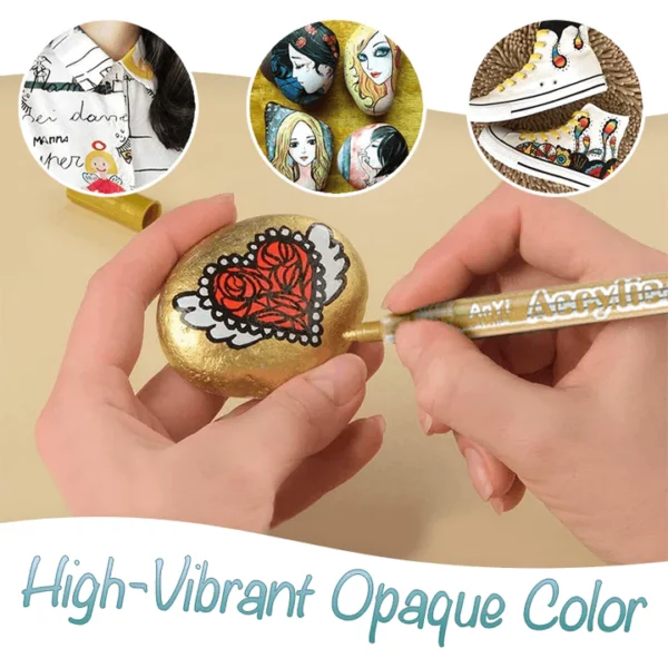 High Pigmented Acrylic Paint Markers - Image 5