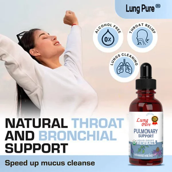 LungPure® PRO Dendrobium & Mullein Extract – Powerful Lung Support & Cleanse & Respiratory - Image 2