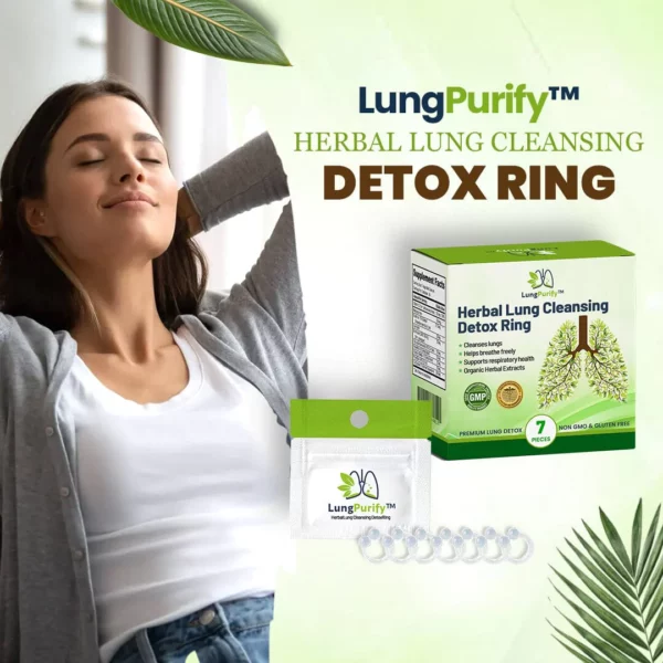 LungPurify™ Herbal Lung Cleansing Detox Ring