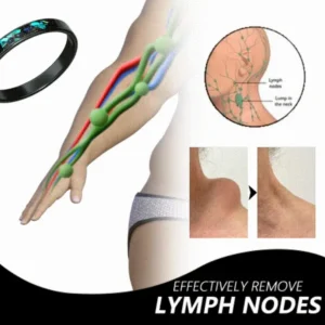 MindBody ™ Voghtic Magnetique Lvmphvity Reinigung Kreuz Ring