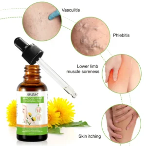 NEW Vibeskin™ Body Care Essential Oil Ampoule Remove Varicose Veins & Swollen