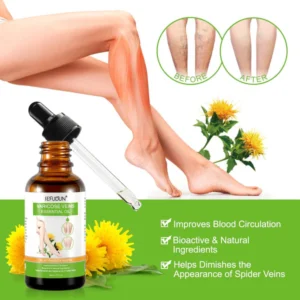 NEW Vibeskin™ Body Care Essential Oil Ampoule Remove Varicose Veins & Swollen