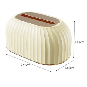 Nordic Striped Tissue Box Holder