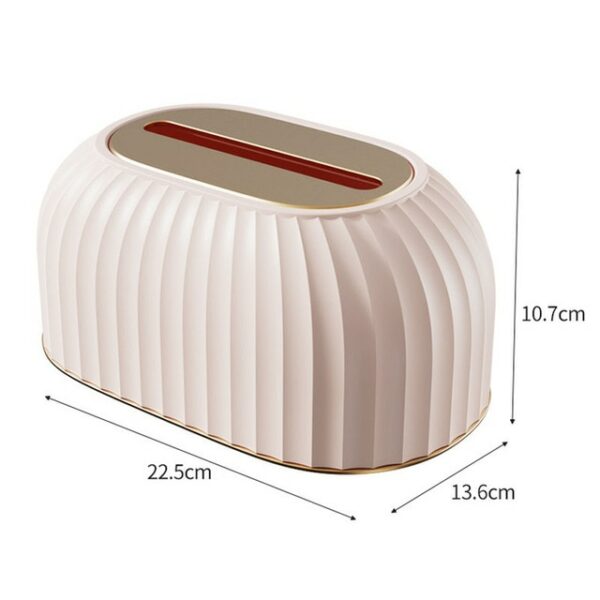 Nordic Striped Tissue Box Holder