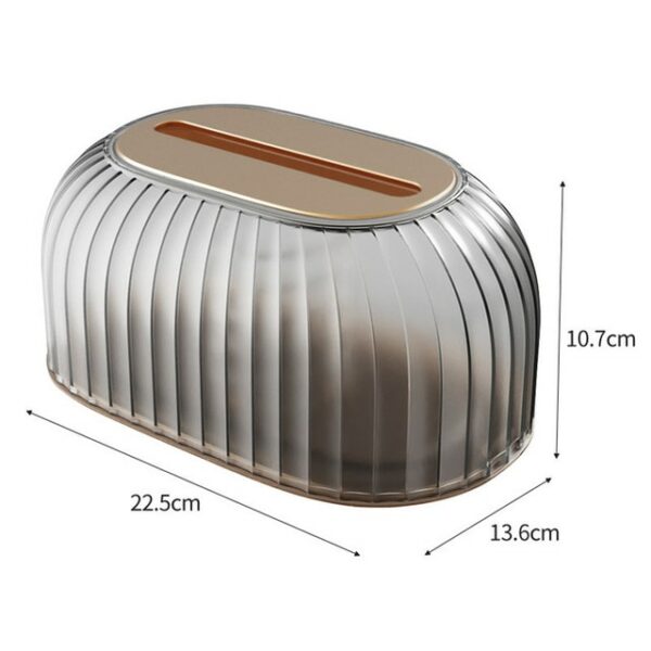 Nordic Striped Tissue Box Holder