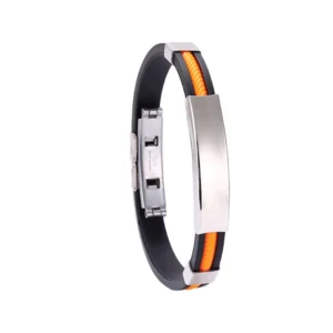 Oveallgo™ Apus Ion Therapeutic Lympunclog Titanium Wristband