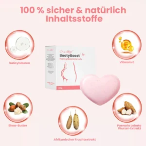 Oveallgo™ BootyBoost AntiAkne Peeling Natürliche Seife