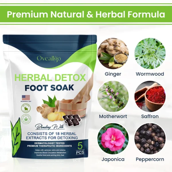 Oveallgo™ Herbal Detox Foot Soak Beads