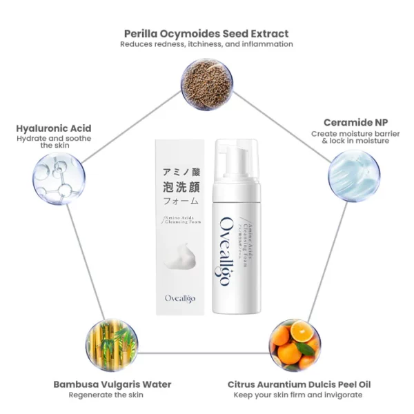 Oveallgo™ Japan Natural Amino Acid Cleansing Foam