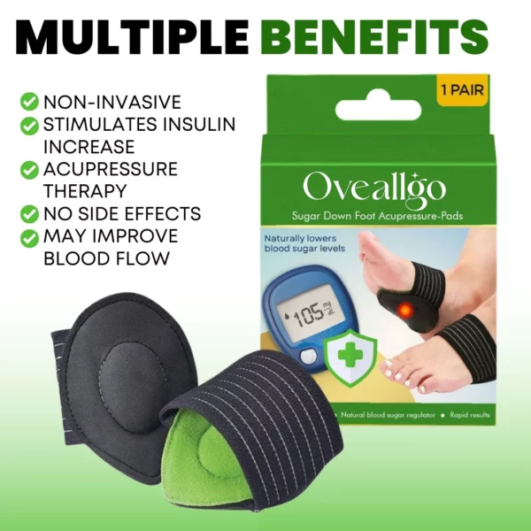 Oveallgo™ Sugar Down Foot Acupressure-Pads