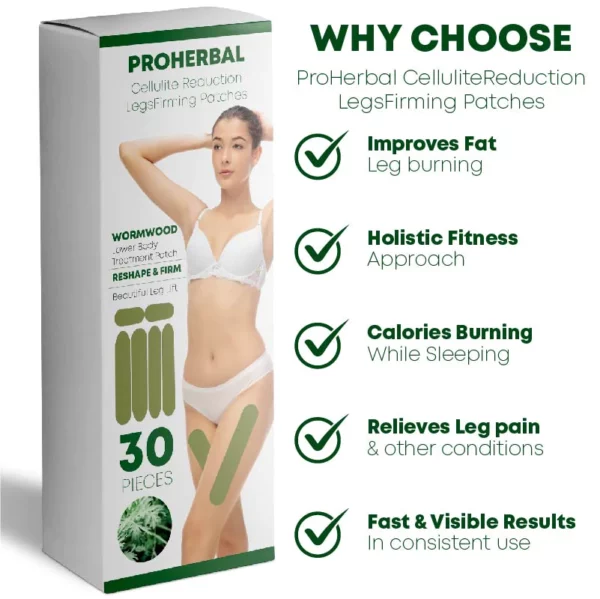 ProHerbal CelluliteReduction LegsFirming Patches