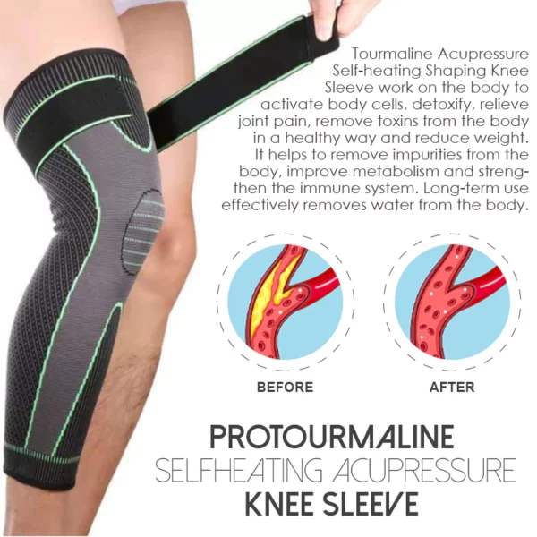 Ricpind ProTourmaline SelfHeating AcupressureKnee Sleeve - Image 2