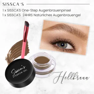 SISSCA'S AUL Ultradünnes Augenbrauenpflege-Kit