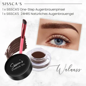 SISSCA'S AUL Ultradünnes Augenbrauenpflege-Kit