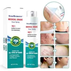 ScarRemove™ Advanced Scar Spray For All Types of Scars - Especially Acne Scars, Surgical Scars and Stretch Marks