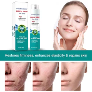 ScarRemove™ Advanced Scar Spray For All Types of Scars - Especially Acne Scars, Surgical Scars and Stretch Marks